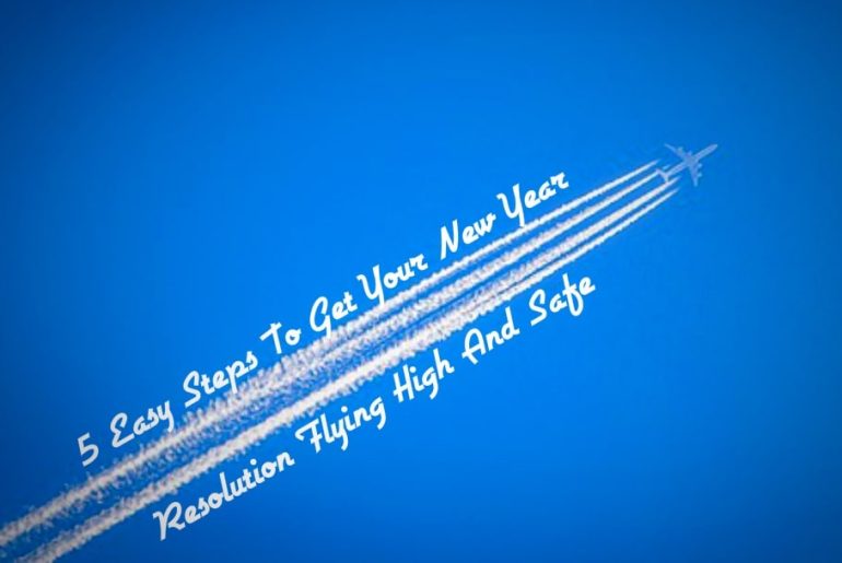 New year resolution flying high